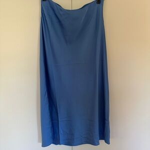 J. Crew Satin Slip Skirt